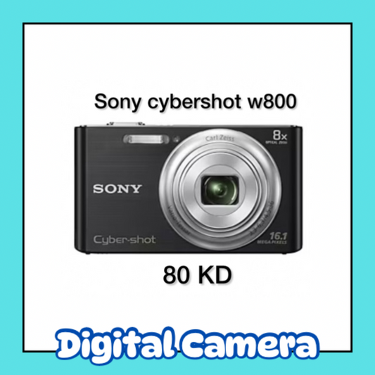 sony cybershot w800