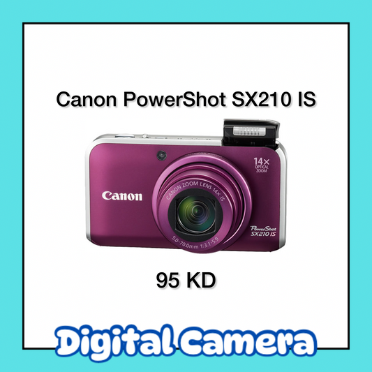 canon powershot sx210 is